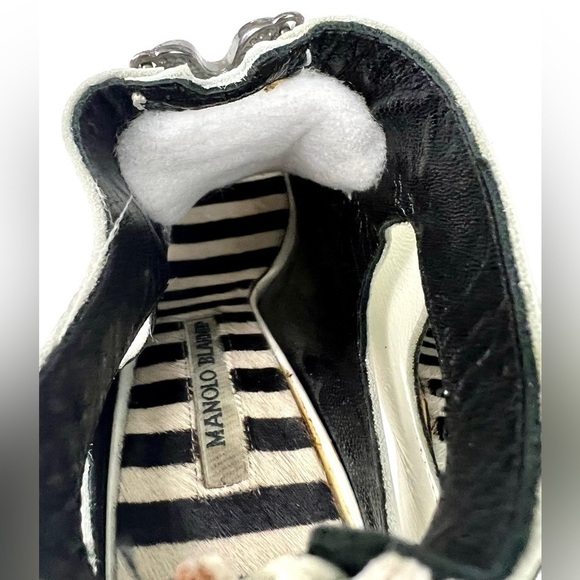 Manolo Blahnik Leather Booties - Picture 12 of 15